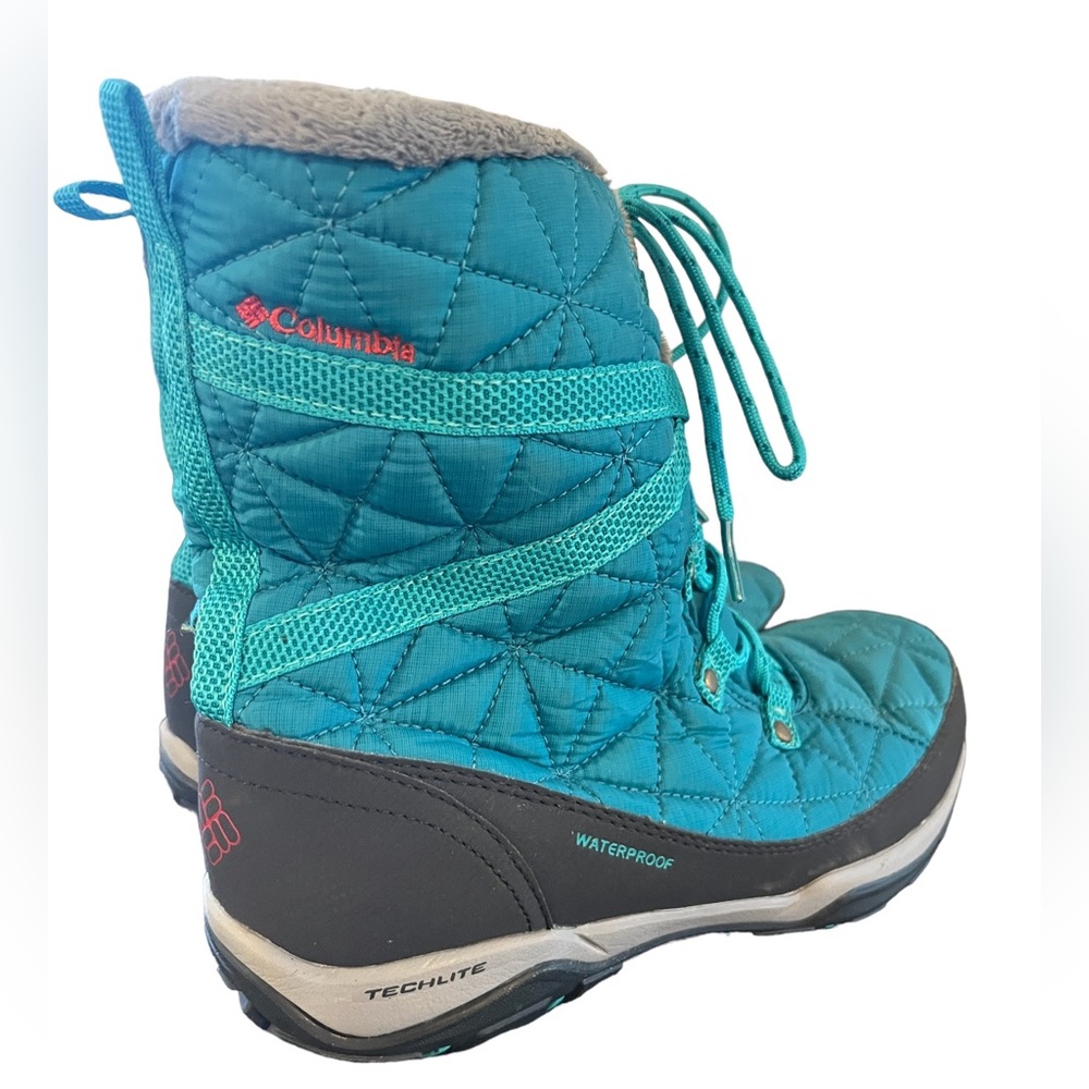 Columbia Teal and Gray Winter Boots - Picture 7 of 9